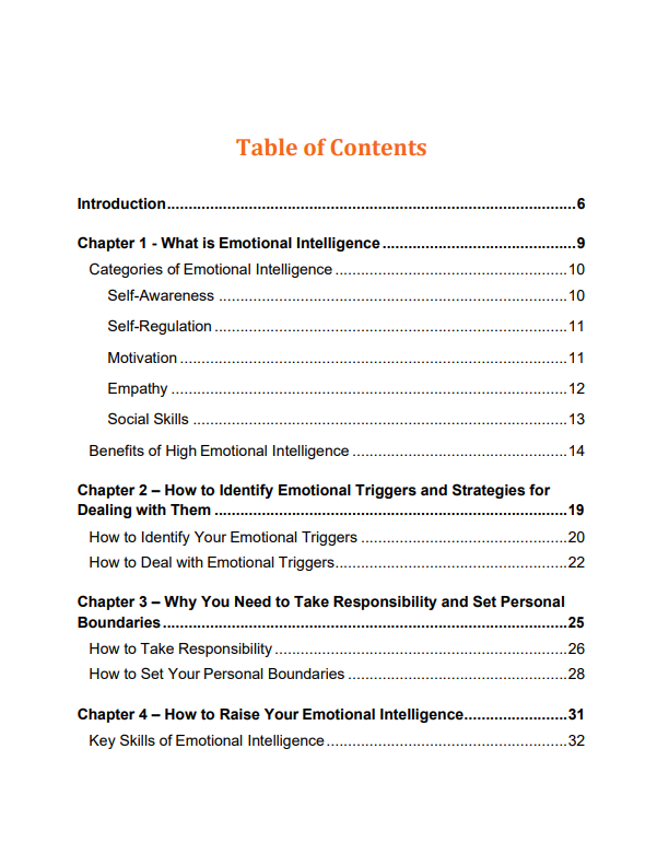 Emotional Intelligence